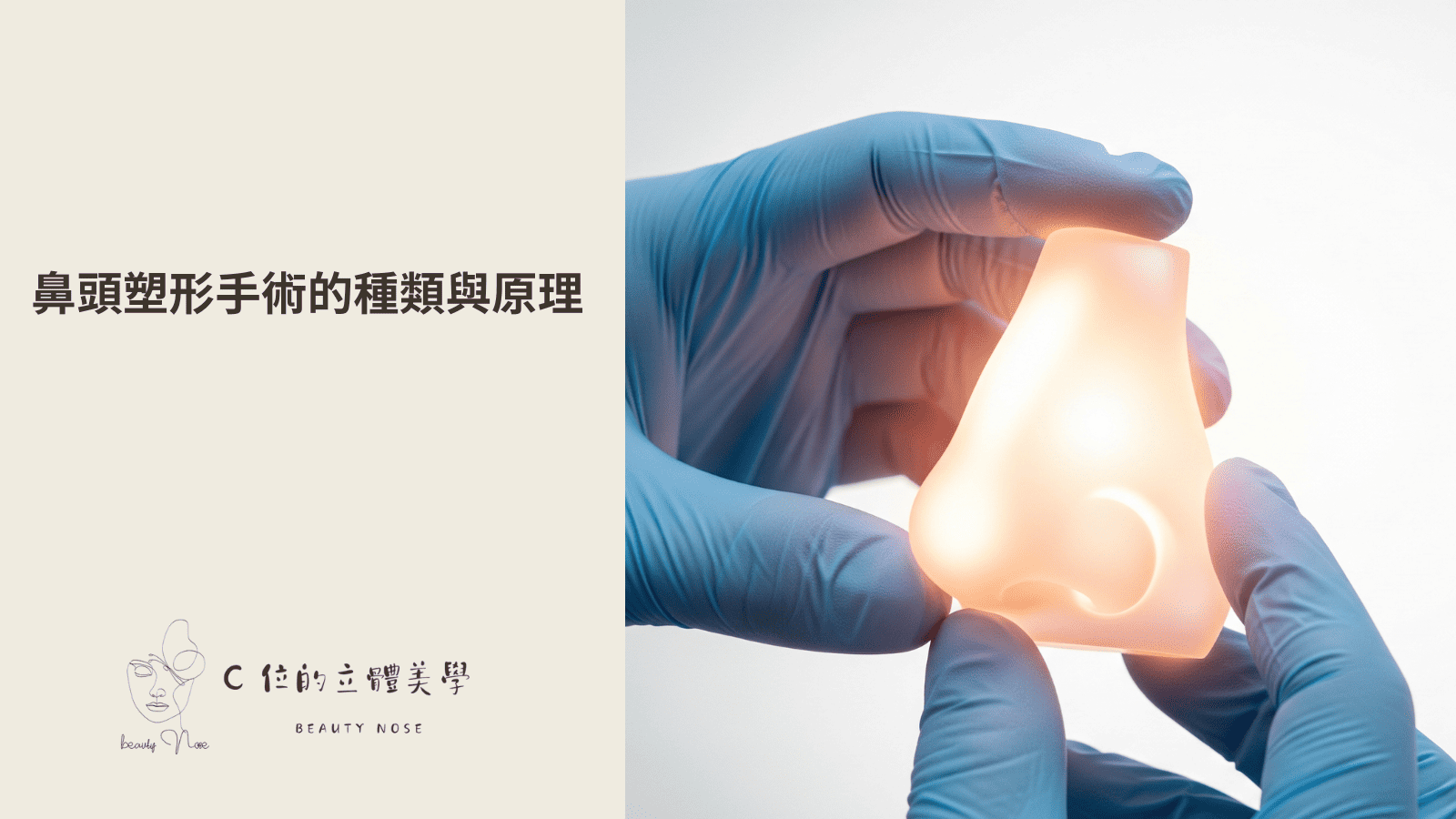 鼻頭塑形手術的種類與原理